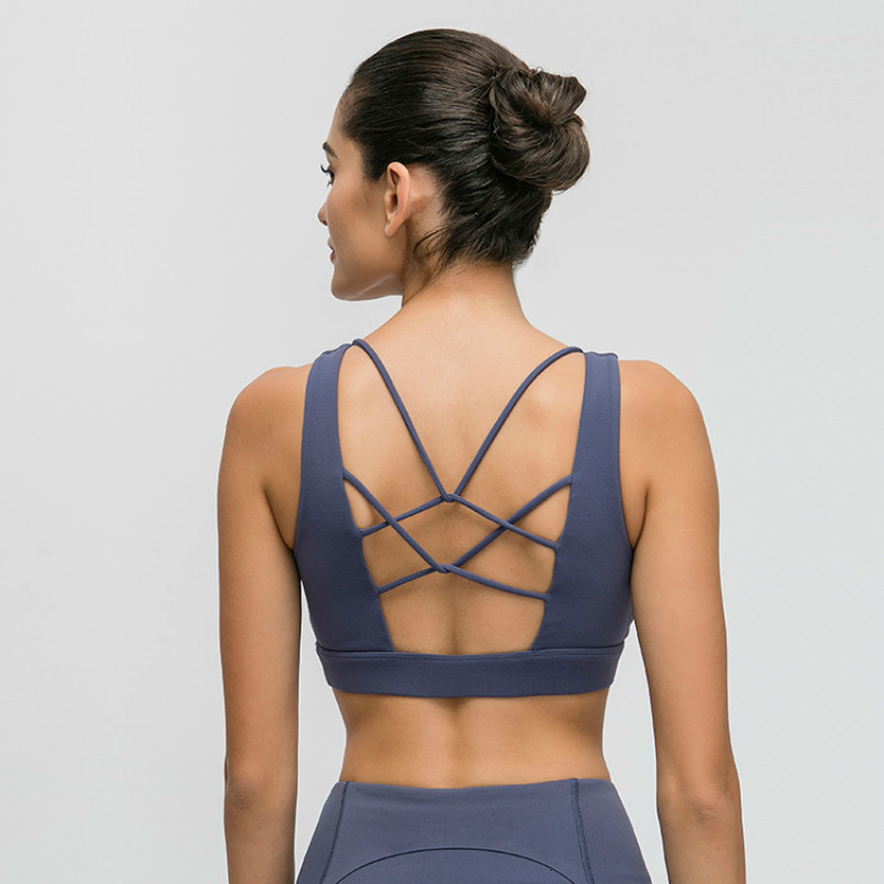 2021 New Lemon High Impact Brushed Fabric Yoga Top Sports Shirt Medium Support Women Soft Gym Bra F5bq, Moon blue
2021 New Lemon High Impact Brushed Fabric Yoga Top Sports Shirt Medium Support Women Soft Gym Bra F5bq, Moon blue