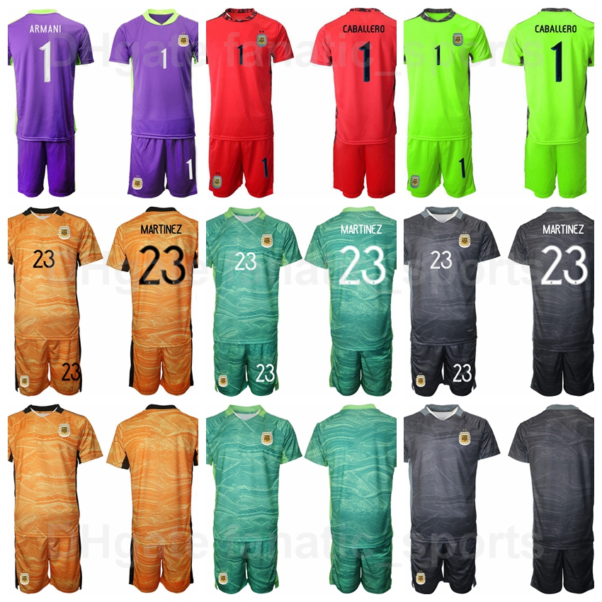 Goalie Soccer Argentina Goalkeeper Jersey Set GK 1 Sergio Romero 23 Agustin Marchesin 1 Juan Musso Color Breathable For Sport Fans Football, Black
Goalie Soccer Argentina Goalkeeper Jersey Set GK 1 Sergio Romero 23 Agustin Marchesin 1 Juan Musso Color Breathable For Sport Fans Football, Black