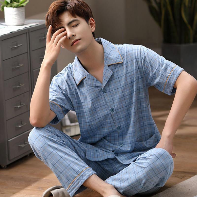 Men Pyjama Set Soft Long Seleeve 2 Pcs Sleepwear Suit 2020 New Male Sleep Clothing Night Home Wear Casual Pajama Pijama Hombre, 881548
Men Pyjama Set Soft Long Seleeve 2 Pcs Sleepwear Suit 2020 New Male Sleep Clothing Night Home Wear Casual Pajama Pijama Hombre, 881548