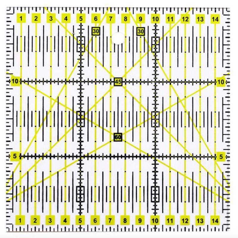Multifunction Acrylic Patchwork Drawing Ruler Quilting Sewing Measuring Yardstick Tool Home Tailor Supplies
Multifunction Acrylic Patchwork Drawing Ruler Quilting Sewing Measuring Yardstick Tool Home Tailor Supplies
