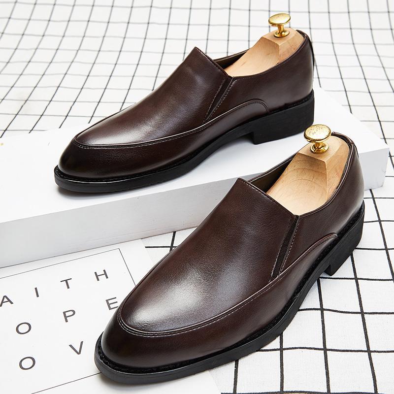 CIMIM Brand Men Business Casual Leather Shoes Italy Men Party Dress Wedding Shoes Comfortable Formal Luxury Office Loafers1, Black
CIMIM Brand Men Business Casual Leather Shoes Italy Men Party Dress Wedding Shoes Comfortable Formal Luxury Office Loafers1, Black