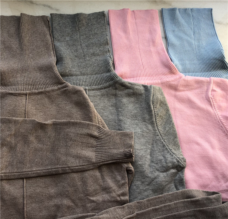 RICORIT 2 Piece Outfits Set Knitted Suit Women Pants Set Two Sweatshirts Suit Female Sporting Suit Knit Pant T200630