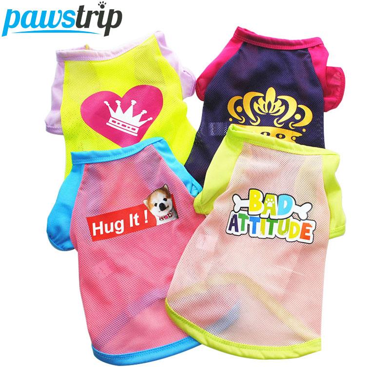 Mesh Small Dog Clothes Summer Dog Shirt Cat Vest Soft Breathable Shih tzu Pomeranian Clothing Vest Pet Shirt For Dogs -L, Pink
Mesh Small Dog Clothes Summer Dog Shirt Cat Vest Soft Breathable Shih tzu Pomeranian Clothing Vest Pet Shirt For Dogs -L, Pink