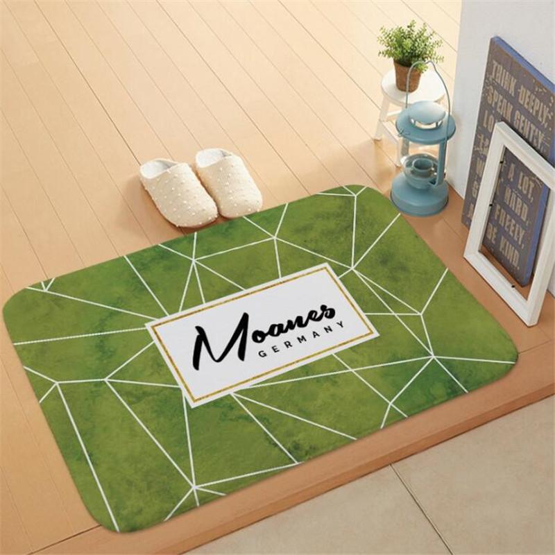 Household White Flower Fresh Green Leaf Pattern Living Room Mat Bedroom Door Mat Bathroom Non-slip
Household White Flower Fresh Green Leaf Pattern Living Room Mat Bedroom Door Mat Bathroom Non-slip