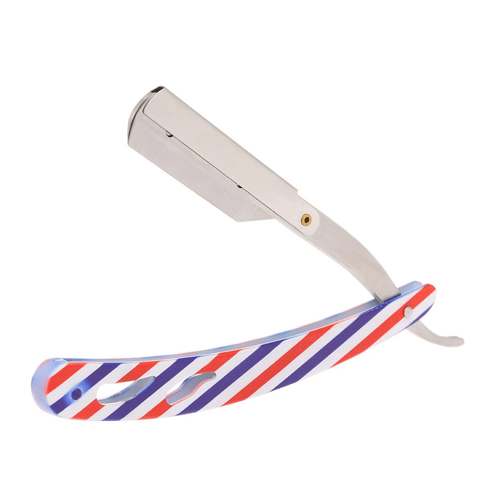 Barber Straight Edge Razor Stainless Steel Salon Safety Folding Shaving Blades Hair Cutting Blade Colorful Shaving Tool W10340
Barber Straight Edge Razor Stainless Steel Salon Safety Folding Shaving Blades Hair Cutting Blade Colorful Shaving Tool W10340