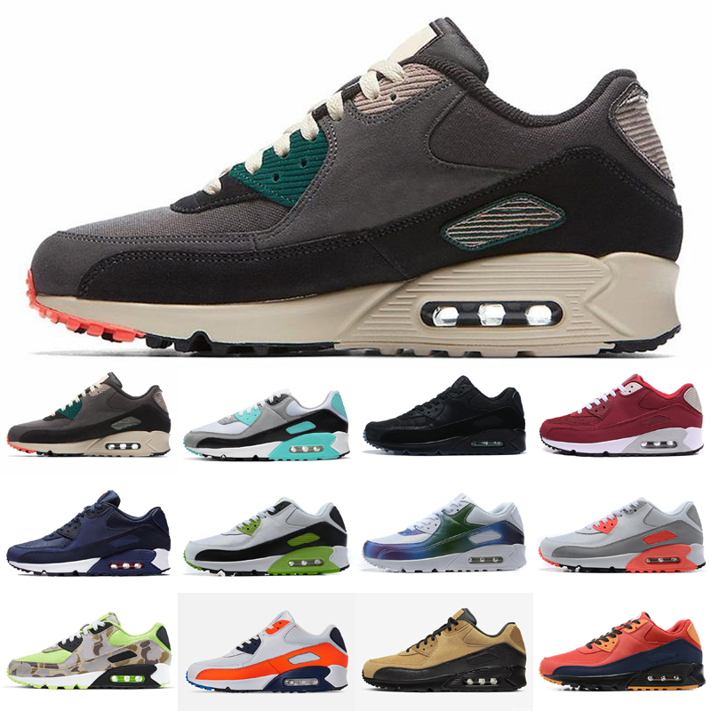 90 Mens womens Outdoor Shoes Camo cool grey triple white black red 90s Trainers Cushion Surface Sports Sneakers size 36-47
90 Mens womens Outdoor Shoes Camo cool grey triple white black red 90s Trainers Cushion Surface Sports Sneakers size 36-47