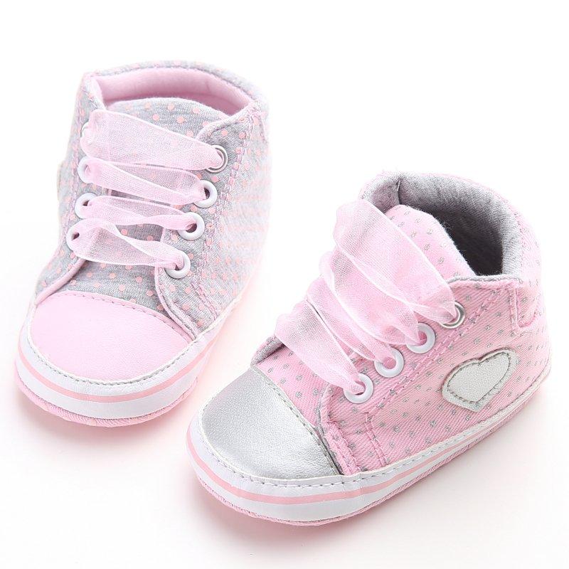Newborn Baby Shoes Pink Polka Dot Cotton Soft Bottom Baby Girl Shoes Heart Shaped First Walkers Wholesale Prewalker, Gray
Newborn Baby Shoes Pink Polka Dot Cotton Soft Bottom Baby Girl Shoes Heart Shaped First Walkers Wholesale Prewalker, Gray