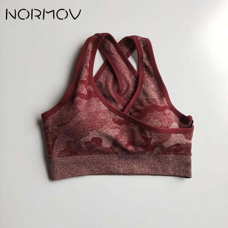 Camouflage Camo Yoga Bra Wine Red Seamless Bra Sports Wear for Women Gym Sport Top New Colors GYM Fitness Vest, Green
Camouflage Camo Yoga Bra Wine Red Seamless Bra Sports Wear for Women Gym Sport Top New Colors GYM Fitness Vest, Green