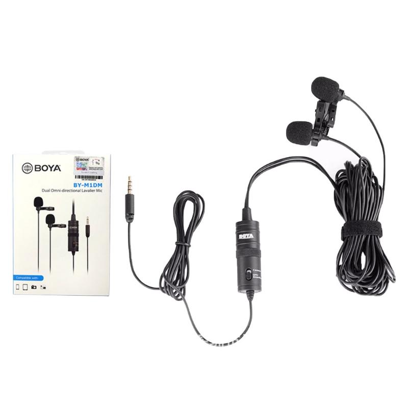 BY-M1DM Clip-on Mini Audio Lavalier Condenser Collar Microphone For Single Lens Reflex Live Recording Microphone
BY-M1DM Clip-on Mini Audio Lavalier Condenser Collar Microphone For Single Lens Reflex Live Recording Microphone