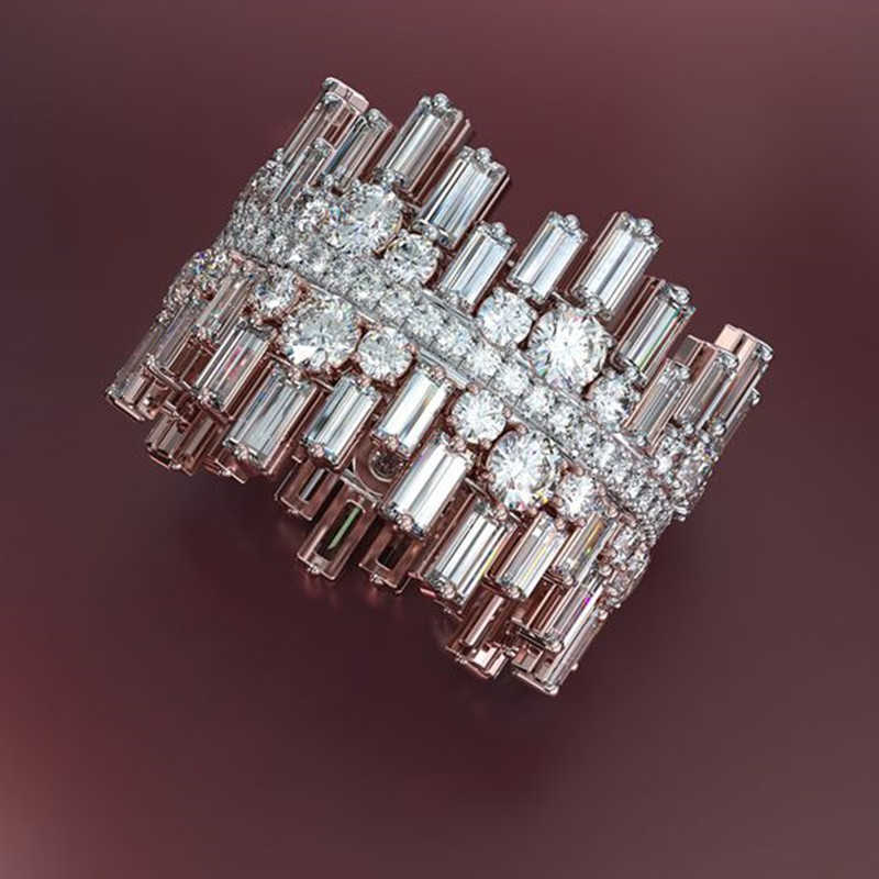 Whitan - Unique Prototype Wedding Ring, Women's Round and Square, Cubic Zirconia, Fashionable Ring, Silver
Whitan - Unique Prototype Wedding Ring, Women's Round and Square, Cubic Zirconia, Fashionable Ring, Silver