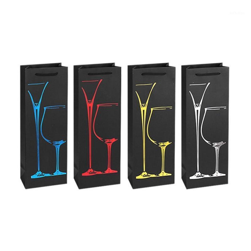 Black Paper Single Wine Bottle Carrier High quality Wine Grape Design Golden Logo Two Sides Oil Bottle Gift Bags1
Black Paper Single Wine Bottle Carrier High quality Wine Grape Design Golden Logo Two Sides Oil Bottle Gift Bags1