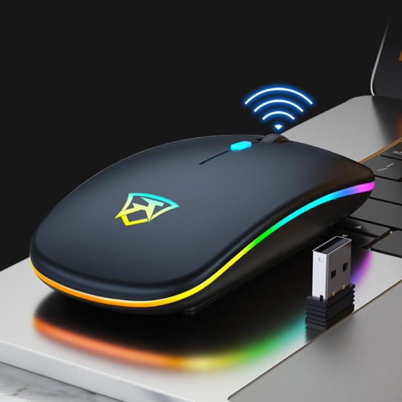 Wireless 2.4G Ergonomic Mute Rechargeable LED Backlit Gaming Mouse for PC Laptop Ergonomic Mute Backlight Wireless Mouse Mice
Wireless 2.4G Ergonomic Mute Rechargeable LED Backlit Gaming Mouse for PC Laptop Ergonomic Mute Backlight Wireless Mouse Mice