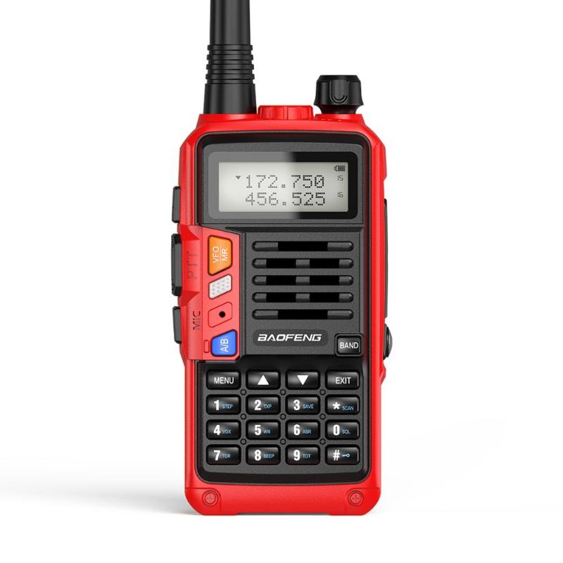 BaoFeng UV-S9 Plus 10 waUHF/VHF Walkie Talkie Radio 144/430MHz Dual Band Transceiver 10W Long Range Portable
BaoFeng UV-S9 Plus 10 waUHF/VHF Walkie Talkie Radio 144/430MHz Dual Band Transceiver 10W Long Range Portable