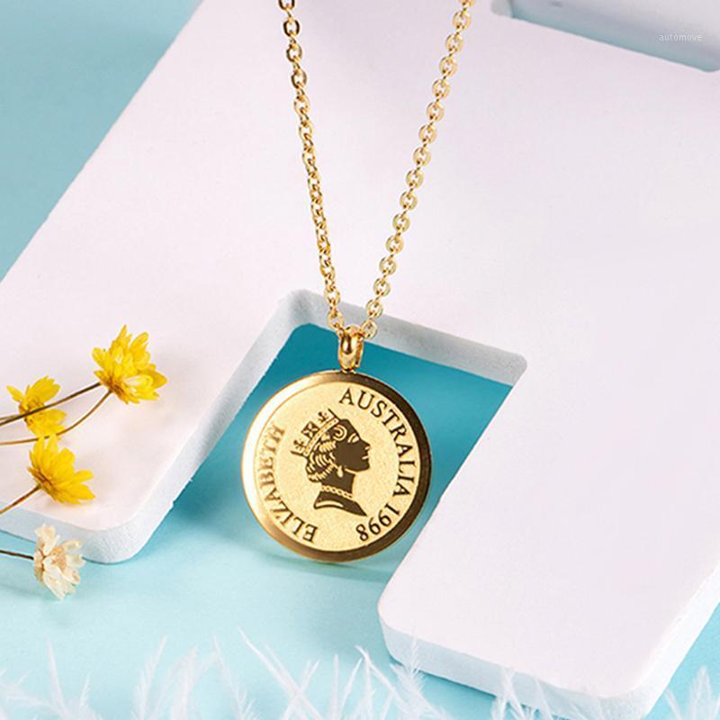 Elizabeth Coin Pendant Necklace Silver Plated Stainless Steel Adjustable Chain Necklace Allergy Free Women Jewelry Dropshipping1
Elizabeth Coin Pendant Necklace Silver Plated Stainless Steel Adjustable Chain Necklace Allergy Free Women Jewelry Dropshipping1