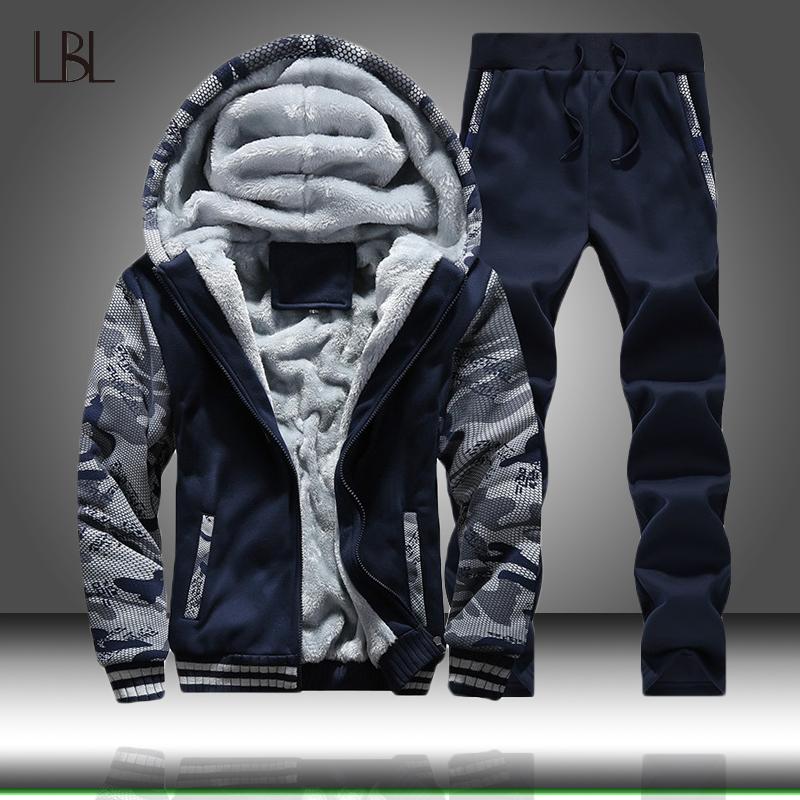 Winter Tracksuit Men Thick Fleece Zipper Tracksuits Mens Casual Hoodies+Pants Track Suit Male 2 Piece Sportswear Man Clothing, K25 black
Winter Tracksuit Men Thick Fleece Zipper Tracksuits Mens Casual Hoodies+Pants Track Suit Male 2 Piece Sportswear Man Clothing, K25 black