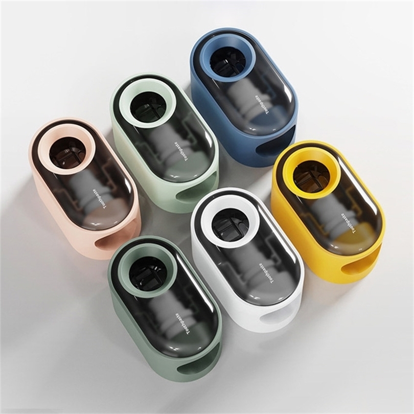 Fashion Automatic Toothpaste Dispenser Squeezer Wall Mount Bathroom Accessories Set 211222 
Fashion Automatic Toothpaste Dispenser Squeezer Wall Mount Bathroom Accessories Set 211222