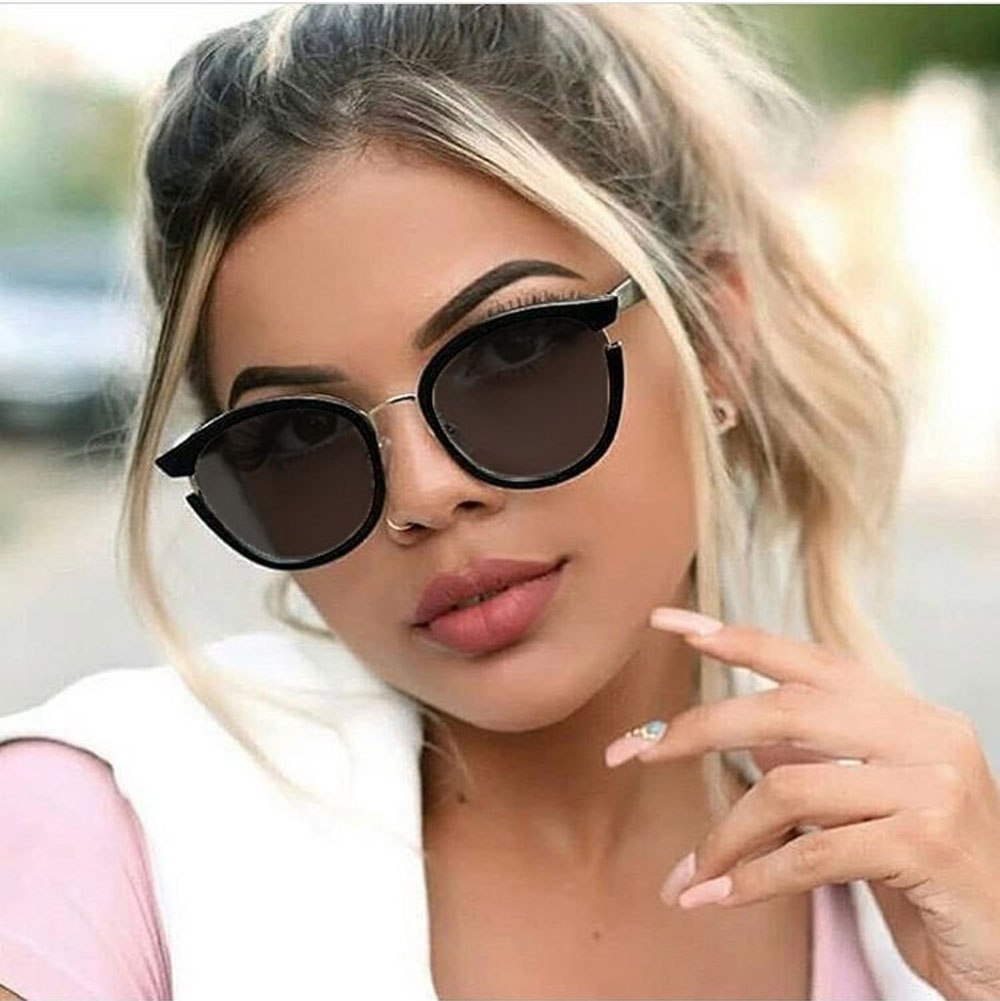Fashion Cat Small Sunglasses Women 2020 New Designer Half Frame Strip Sun Glasses Men Female Black Oculos UV400 FML
Fashion Cat Small Sunglasses Women 2020 New Designer Half Frame Strip Sun Glasses Men Female Black Oculos UV400 FML