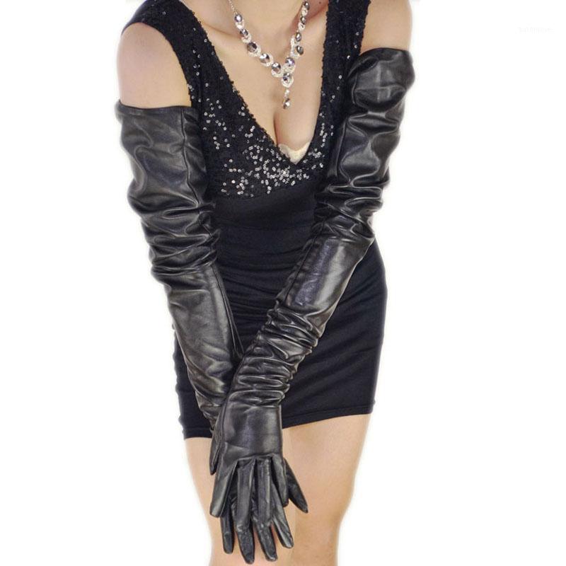 80cm(31.5") long plain super shoulder length one whole piece sheep leather opera gloves black1
80cm(31.5") long plain super shoulder length one whole piece sheep leather opera gloves black1