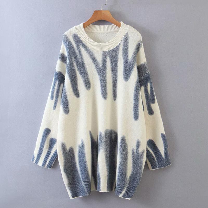 Women Sweater Pullover 2020 winter thick O-neck fashion pullover casual loose elegant women sweater chic youth, Green
Women Sweater Pullover 2020 winter thick O-neck fashion pullover casual loose elegant women sweater chic youth, Green