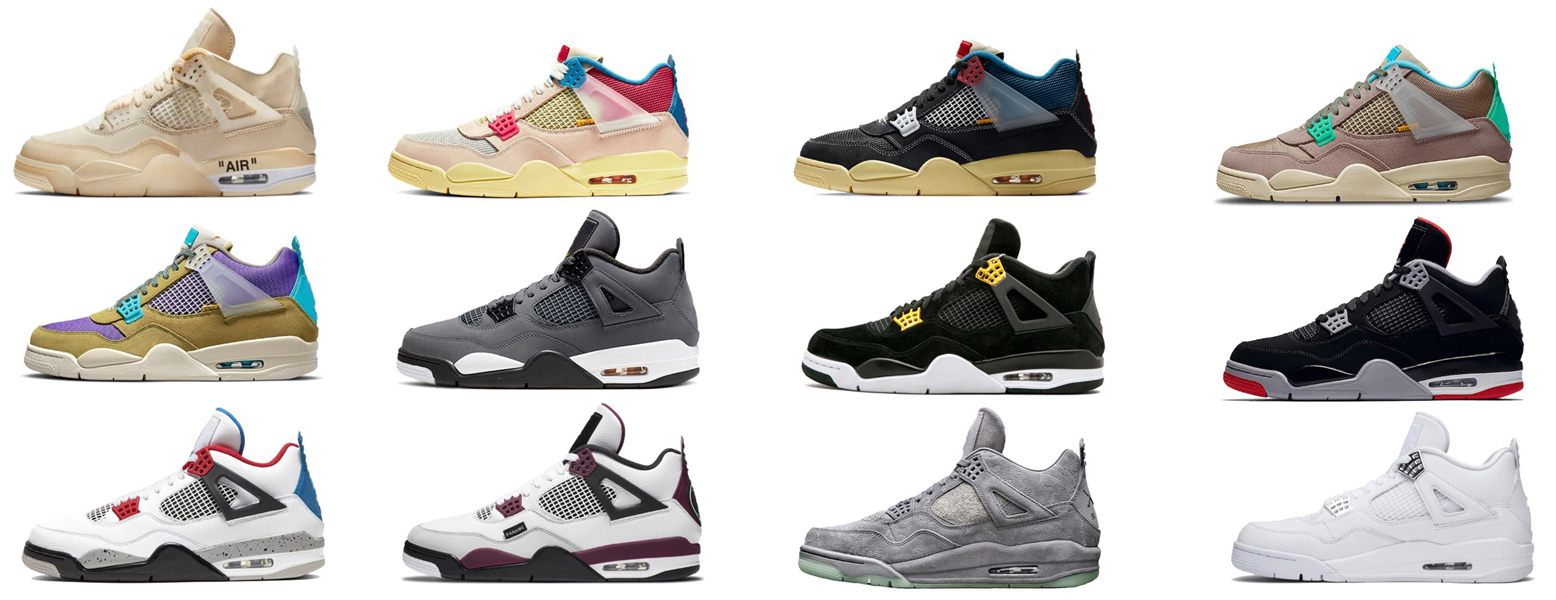 Authentic 4 Bred Cool Grey Shoes 30th Anniversary Union Taupe Haze Desert Moss Off Noir Guava Ice 4S White Sail Kaws Royalty Pure Money What The Paris Men Women Black OG, 34
Authentic 4 Bred Cool Grey Shoes 30th Anniversary Union Taupe Haze Desert Moss Off Noir Guava Ice 4S White Sail Kaws Royalty Pure Money What The Paris Men Women Black OG, 34