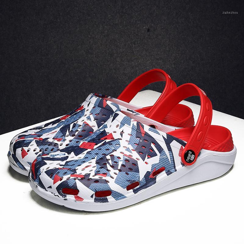 2020 Summer Men Sandals Water Beach Men Slippers Jelly Sandals Men's Lightweight Camouflage Garden Shoes1, Blue
2020 Summer Men Sandals Water Beach Men Slippers Jelly Sandals Men's Lightweight Camouflage Garden Shoes1, Blue