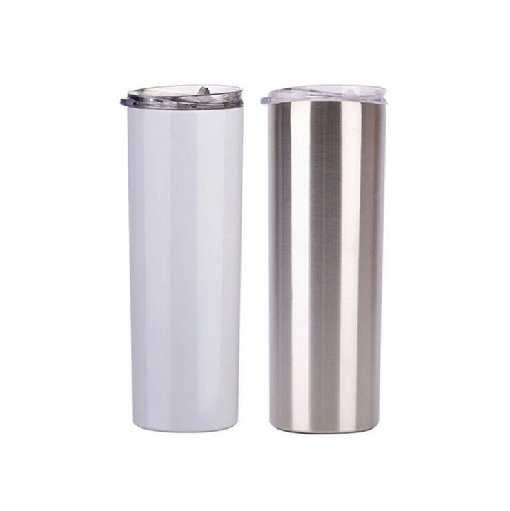 DHL Ship DIY Sublimation Tumblers 20oz blank white cup with lid straw 20oz Stainless steel drinking cup vacuum insulated Mug, As pic
DHL Ship DIY Sublimation Tumblers 20oz blank white cup with lid straw 20oz Stainless steel drinking cup vacuum insulated Mug, As pic