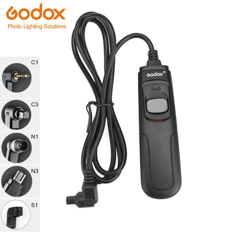 

Godox RC-C1/C3/N1/N3/S1 DSLR Remote Control Cord Camera Shutter Release Cable for EOS 1100D 600D 700D 1000D
