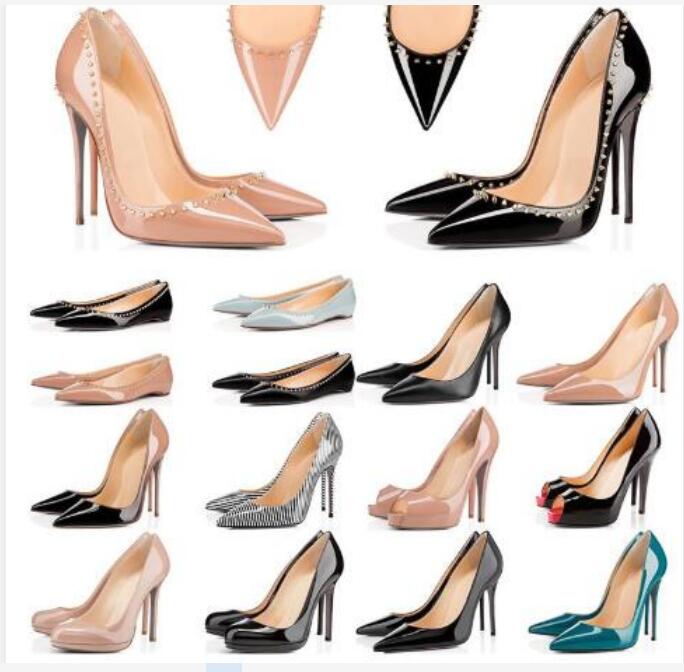 2020 heels height 8/10/12cm size34-46 Fashion luxury designer Nude black red women shoes red bottom Leather Pointed Toes Pumps Dress shoes, As picture
2020 heels height 8/10/12cm size34-46 Fashion luxury designer Nude black red women shoes red bottom Leather Pointed Toes Pumps Dress shoes, As picture