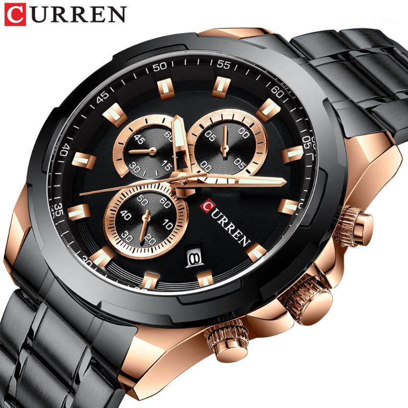 Quartz Watch Men Sport Business Stainless Steel Band Chronograph Date Male CURREN Watches Gifts Men Reloj Hombre1, Silver blue
Quartz Watch Men Sport Business Stainless Steel Band Chronograph Date Male CURREN Watches Gifts Men Reloj Hombre1, Silver blue