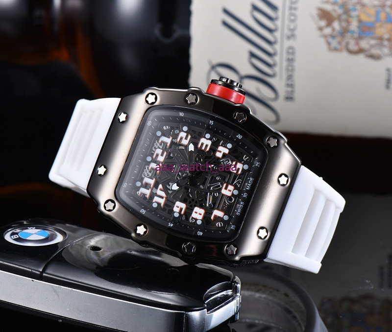 2021 New Mens Watches Montre Homme Silicone Quartz watch Man Fashion Waterproof Sports Luxury Men Watch RMeloj hombre, 13
2021 New Mens Watches Montre Homme Silicone Quartz watch Man Fashion Waterproof Sports Luxury Men Watch RMeloj hombre, 13
