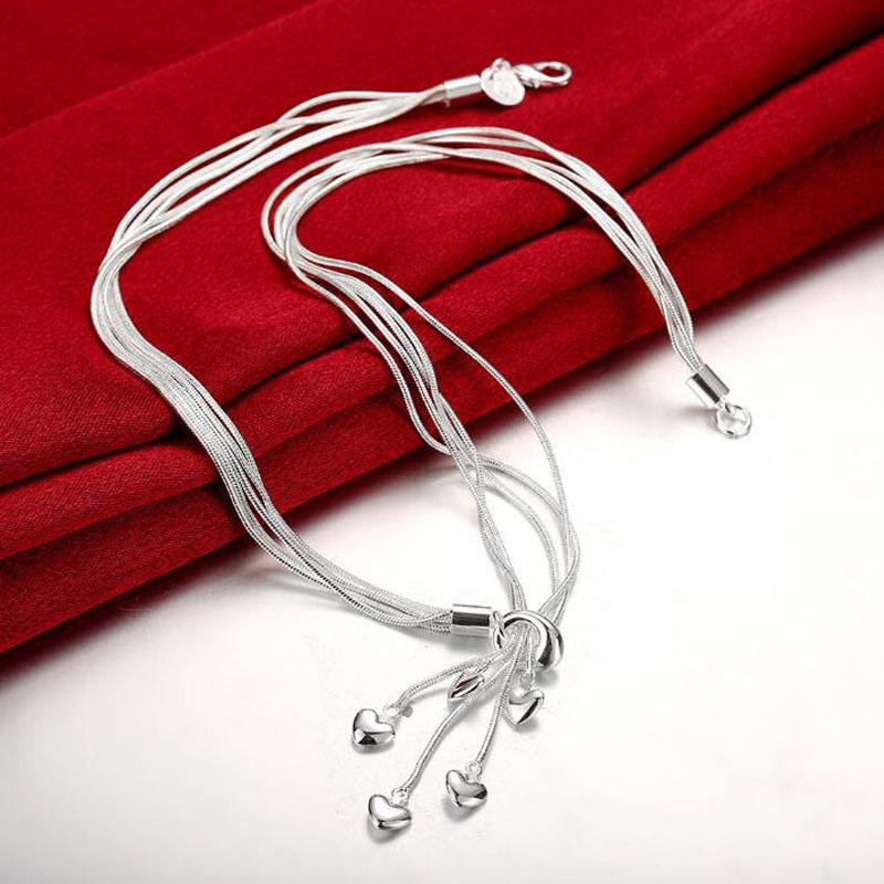 Newest Luxury Slver Plated Necklace Chain Long Tassel Pendant Five Star Maxi Necklace For Women Fine Jewelry Gift Silver Color
Newest Luxury Slver Plated Necklace Chain Long Tassel Pendant Five Star Maxi Necklace For Women Fine Jewelry Gift Silver Color