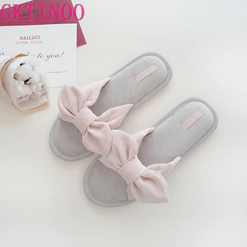 GKTINOO Sweet bowknot home slippers women shoes simple slides soft Bedroom non-slip Slippers cute indoor terlik mujer summer1, Pink open
GKTINOO Sweet bowknot home slippers women shoes simple slides soft Bedroom non-slip Slippers cute indoor terlik mujer summer1, Pink open