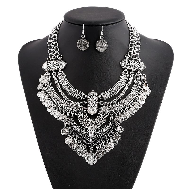 LZHLQ Vintage Bohemia Ethnic Maxi Statement Necklace Women Jewelry Personality Show Necklaces Pendants Factory Sale Collares
LZHLQ Vintage Bohemia Ethnic Maxi Statement Necklace Women Jewelry Personality Show Necklaces Pendants Factory Sale Collares