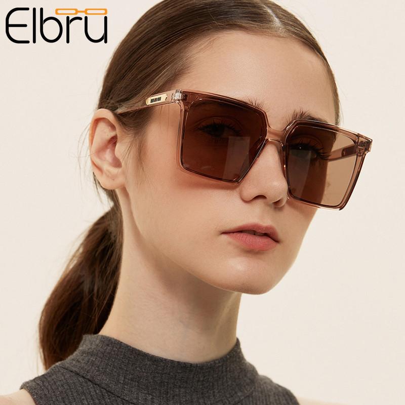 Sunglasses Elbru Fashion Women Vintage Metal Mirror Classic Sun Glasses Luxury Big Square Frame Eyeglasses
Sunglasses Elbru Fashion Women Vintage Metal Mirror Classic Sun Glasses Luxury Big Square Frame Eyeglasses