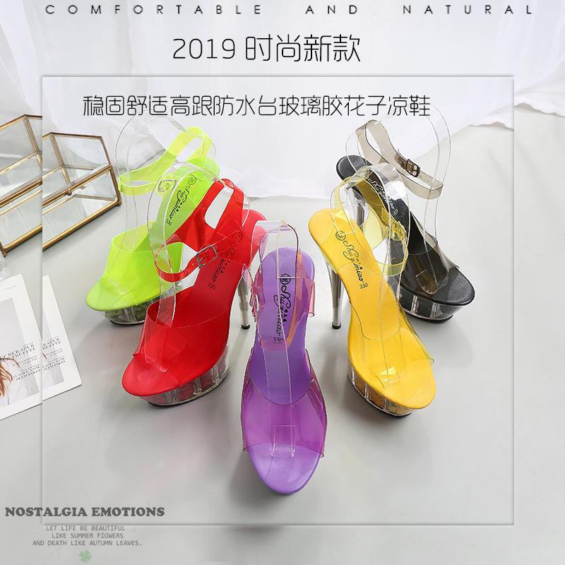 6 Inches Women's Sandals Nightclub Pole Dance Stage Show Stiletto heels Sexy Big Size Elegant Concise Party Fashion All match, Yellow
6 Inches Women's Sandals Nightclub Pole Dance Stage Show Stiletto heels Sexy Big Size Elegant Concise Party Fashion All match, Yellow