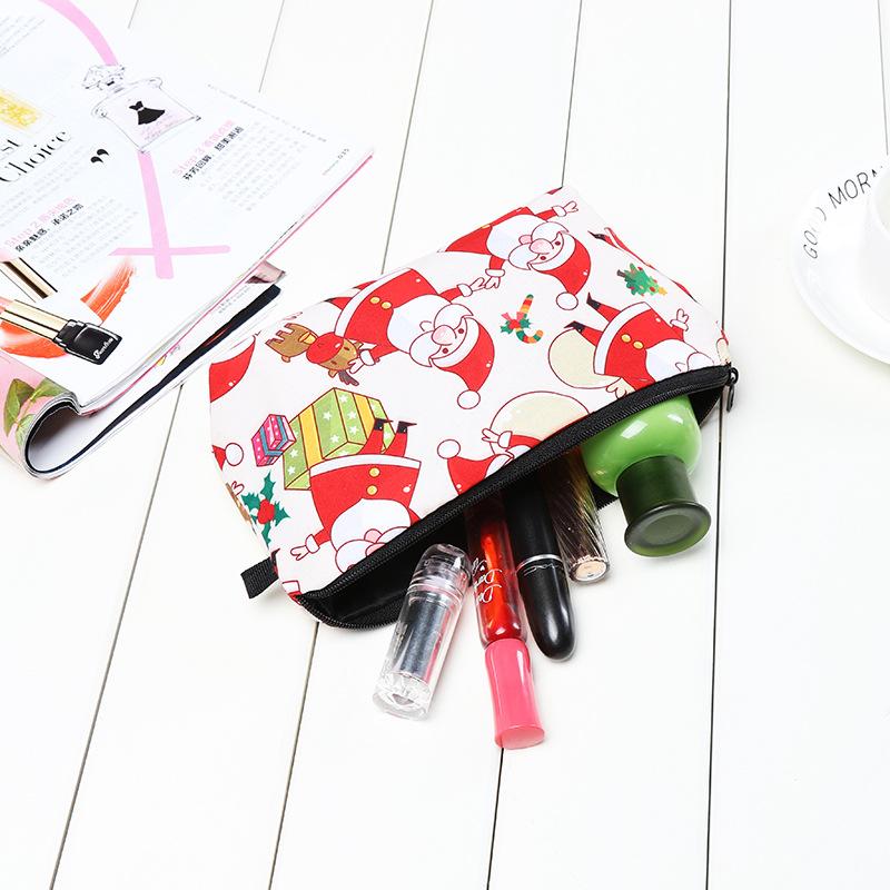 Professional Make Up Tool With Drawstring Christmas Pencil Bags Makeup Kit Beautiful Santa Claus Print Bag Xmas Gift
Professional Make Up Tool With Drawstring Christmas Pencil Bags Makeup Kit Beautiful Santa Claus Print Bag Xmas Gift