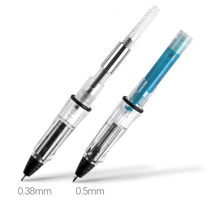 2pc/lot 0.38/0.5mm Transparent Gel Pen Multifunction Fountain Pen-type Can Absorb Ink and Ink Sac Pens for Office School Writing
2pc/lot 0.38/0.5mm Transparent Gel Pen Multifunction Fountain Pen-type Can Absorb Ink and Ink Sac Pens for Office School Writing