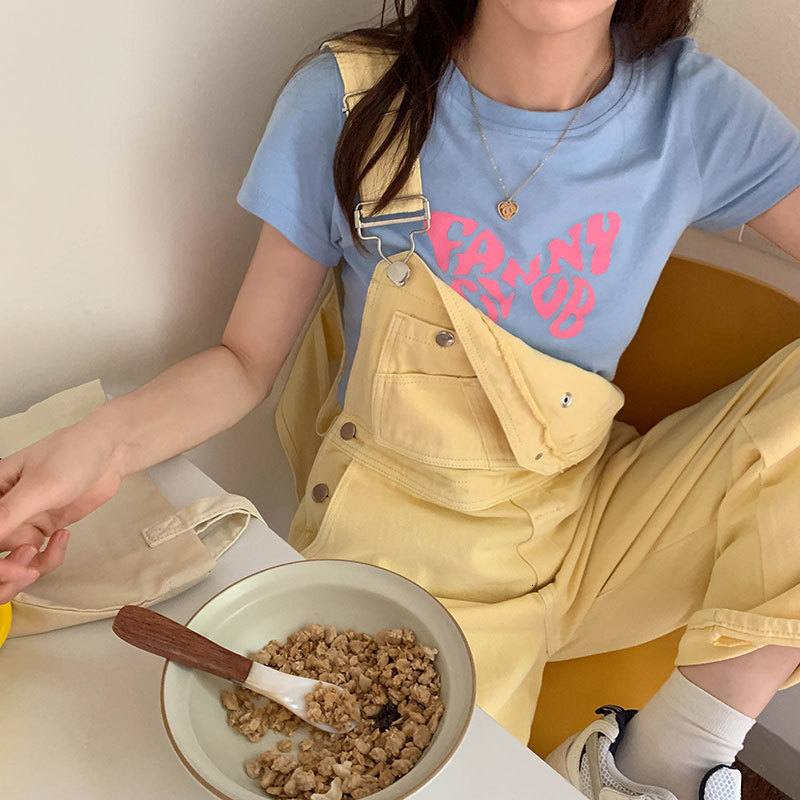 2021 New 3 colors summer Korean style butterfly short sleeve print short-designed tshirts of women women's T-shirt tops (x1406) CFH6, Sky blue
2021 New 3 colors summer Korean style butterfly short sleeve print short-designed tshirts of women women's T-shirt tops (x1406) CFH6, Sky blue