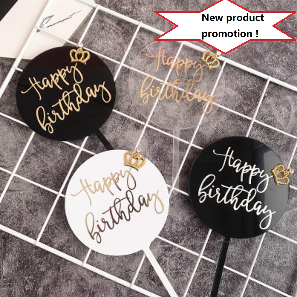 INS Happy Birthday Acrylic Cake Topper Pink Circle Double Layer Cupcake Topper For Birthday Party Cake Decorations Baby Shower
INS Happy Birthday Acrylic Cake Topper Pink Circle Double Layer Cupcake Topper For Birthday Party Cake Decorations Baby Shower