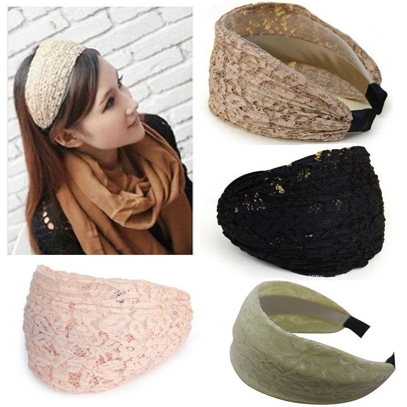 Fashion Oversized Headbands Lace Hairbands for women Jewelry wide lace headband ladies floral Embroidery headband korean Y0124
Fashion Oversized Headbands Lace Hairbands for women Jewelry wide lace headband ladies floral Embroidery headband korean Y0124