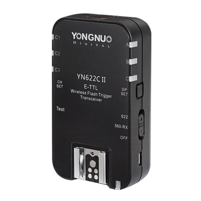 1PCS YONGNUOL Transceiver YN622C II HSS 1/8000S Wireless E-TTL Flash Trigger YN-622C Transmitter For EOS DSLR Speedlite
1PCS YONGNUOL Transceiver YN622C II HSS 1/8000S Wireless E-TTL Flash Trigger YN-622C Transmitter For EOS DSLR Speedlite