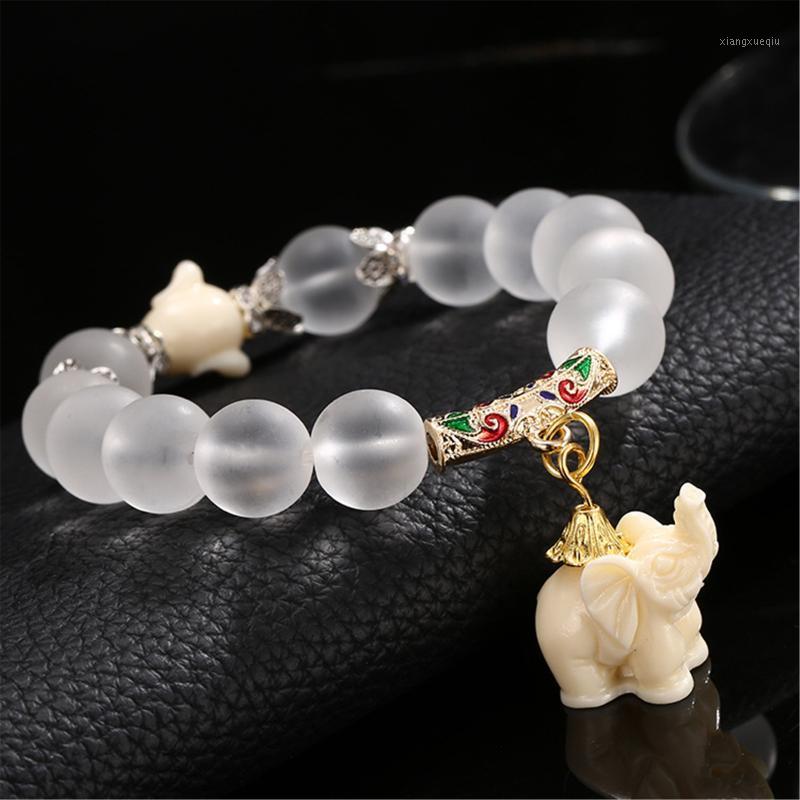 Beaded, Strands Fashion Bracelets Natural Frosted Crystal Jewelry Occident Cute Elephant Bracelet Chain Mujer Pulseras, Black
Beaded, Strands Fashion Bracelets Natural Frosted Crystal Jewelry Occident Cute Elephant Bracelet Chain Mujer Pulseras, Black