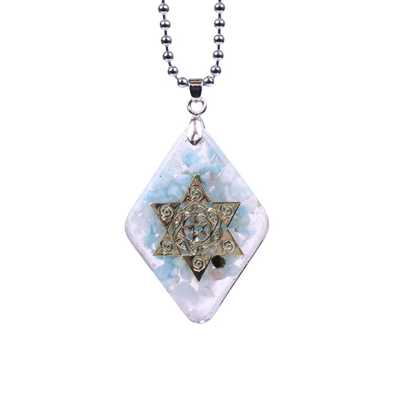 Elite orgon Necklace For Women Natural Chakra Orgonite Energy Pendant Energy Converter Reiki Healing Change Fortune, Silver
Elite orgon Necklace For Women Natural Chakra Orgonite Energy Pendant Energy Converter Reiki Healing Change Fortune, Silver