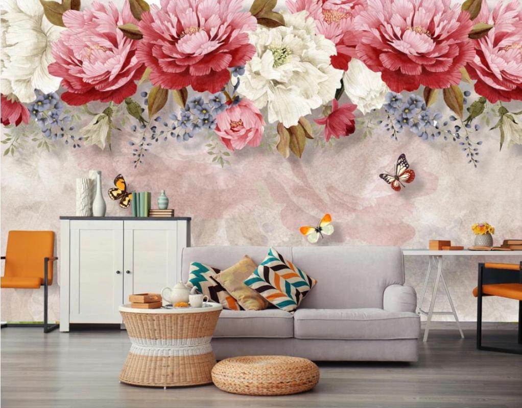 Modern Wallpaper Flower Murales for Bedroom Floral Mural Cloth Paper Waterproof Canvas Printed Wall Papers 3D Makeup Backdrop1, As pic
Modern Wallpaper Flower Murales for Bedroom Floral Mural Cloth Paper Waterproof Canvas Printed Wall Papers 3D Makeup Backdrop1, As pic