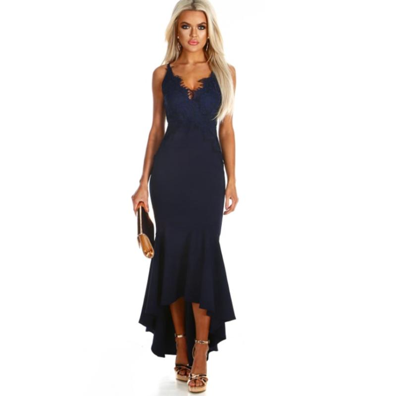 Sale Sexy Backless Sleeveless Party Night Club Wrap Dresses Spaghetti Straps Elegant Dress Solid Vestidos high low dress D30, Navy blue
Sale Sexy Backless Sleeveless Party Night Club Wrap Dresses Spaghetti Straps Elegant Dress Solid Vestidos high low dress D30, Navy blue