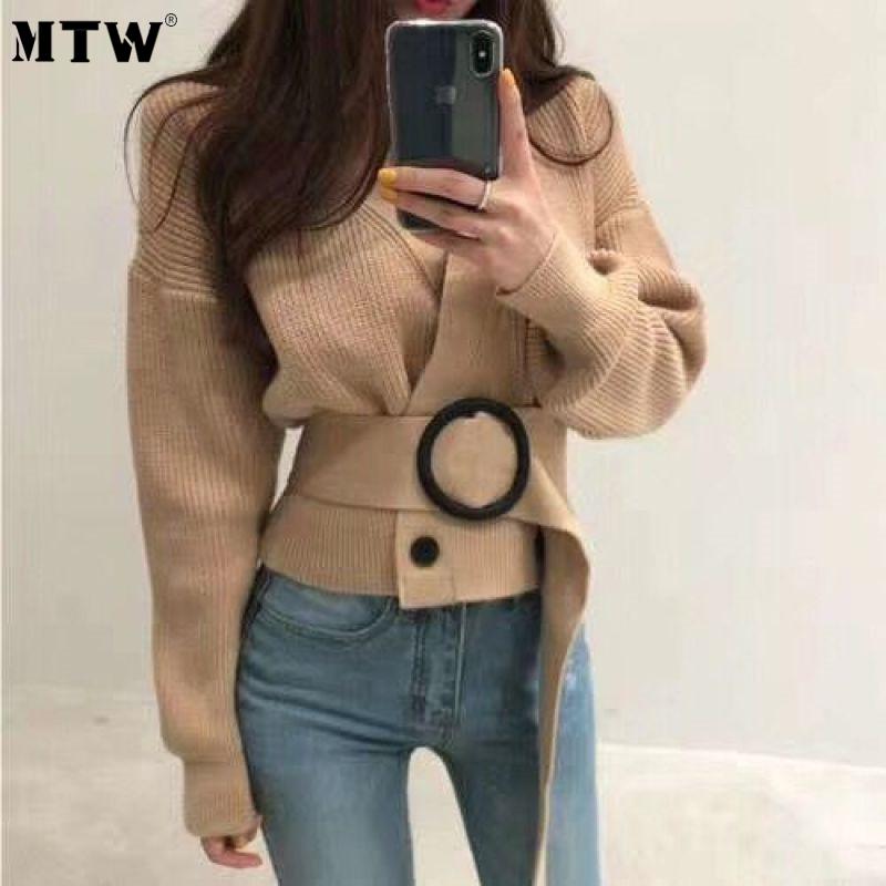 Autumn Winter Knitted Sweater Women V-neck Slim Cardigan 2020 Casual Solid Long Sleeve Korean Belt Office Outwear Tops, Jj6014black
Autumn Winter Knitted Sweater Women V-neck Slim Cardigan 2020 Casual Solid Long Sleeve Korean Belt Office Outwear Tops, Jj6014black