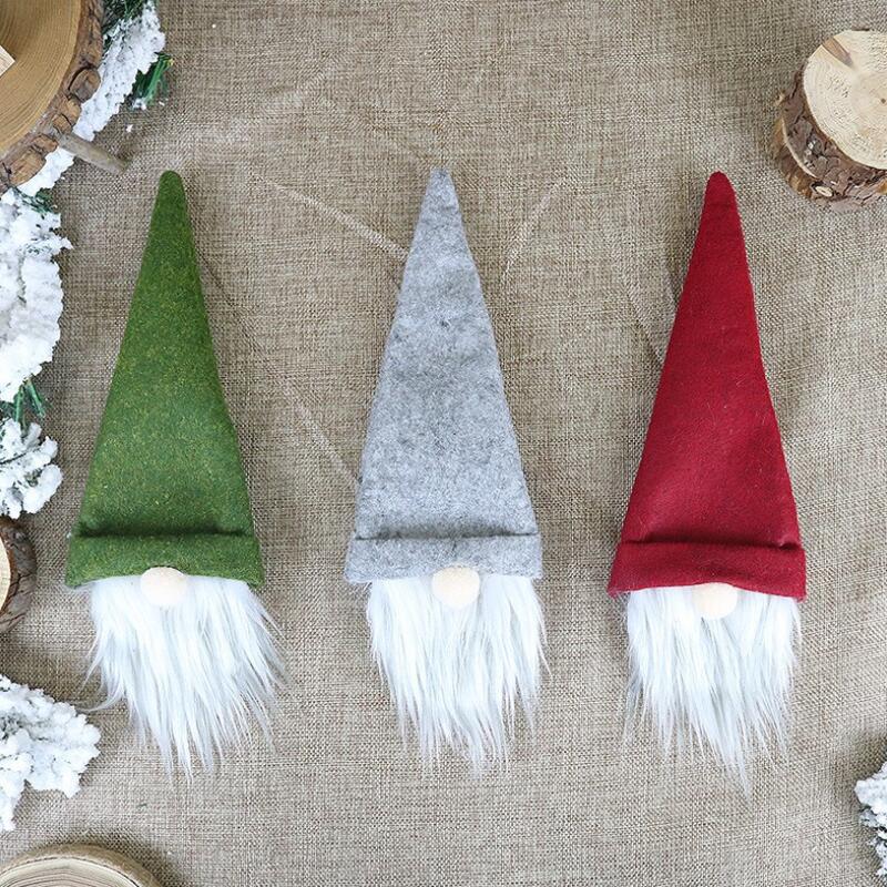 Christmas Wine Bottle Cover Handmade Swedish Gnomes Wine Bottle Toppers for Xmas Home Party Table Decorations Xmas Gifts LX3837
Christmas Wine Bottle Cover Handmade Swedish Gnomes Wine Bottle Toppers for Xmas Home Party Table Decorations Xmas Gifts LX3837