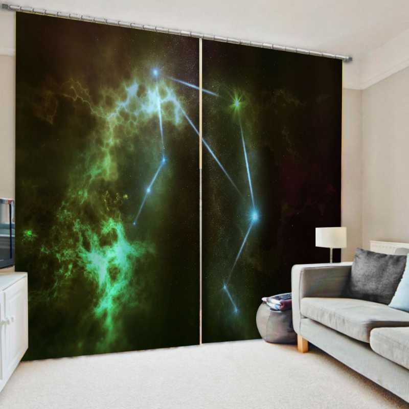 3D Blackout Curtain Beautiful Stars Curtains For Living Room Bedroom Modern Fashion Children Room Drapes Green
3D Blackout Curtain Beautiful Stars Curtains For Living Room Bedroom Modern Fashion Children Room Drapes Green
