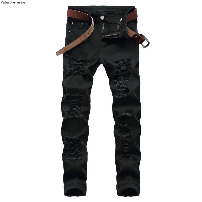 Distressed straight jeans tight-fitting trousers men denim trousers male jeans fashion designer red white plus size, 499-1 red
Distressed straight jeans tight-fitting trousers men denim trousers male jeans fashion designer red white plus size, 499-1 red