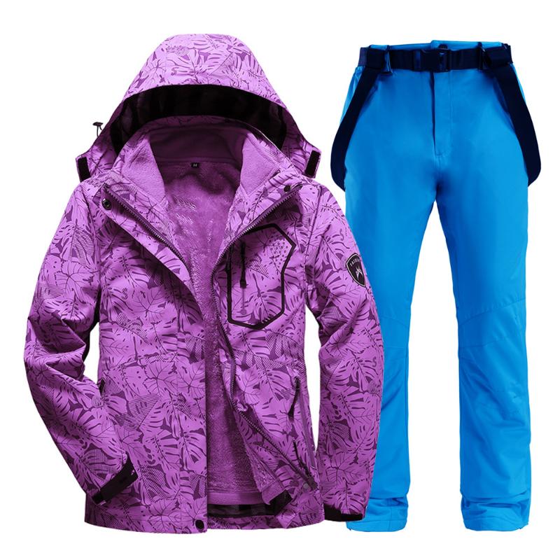 Winter Ski Suit Women 2 in 1 Ski Jackets and Pants for Women Warm Waterproof Windproof Skiing and Snowboarding Suits, Blue pants
Winter Ski Suit Women 2 in 1 Ski Jackets and Pants for Women Warm Waterproof Windproof Skiing and Snowboarding Suits, Blue pants